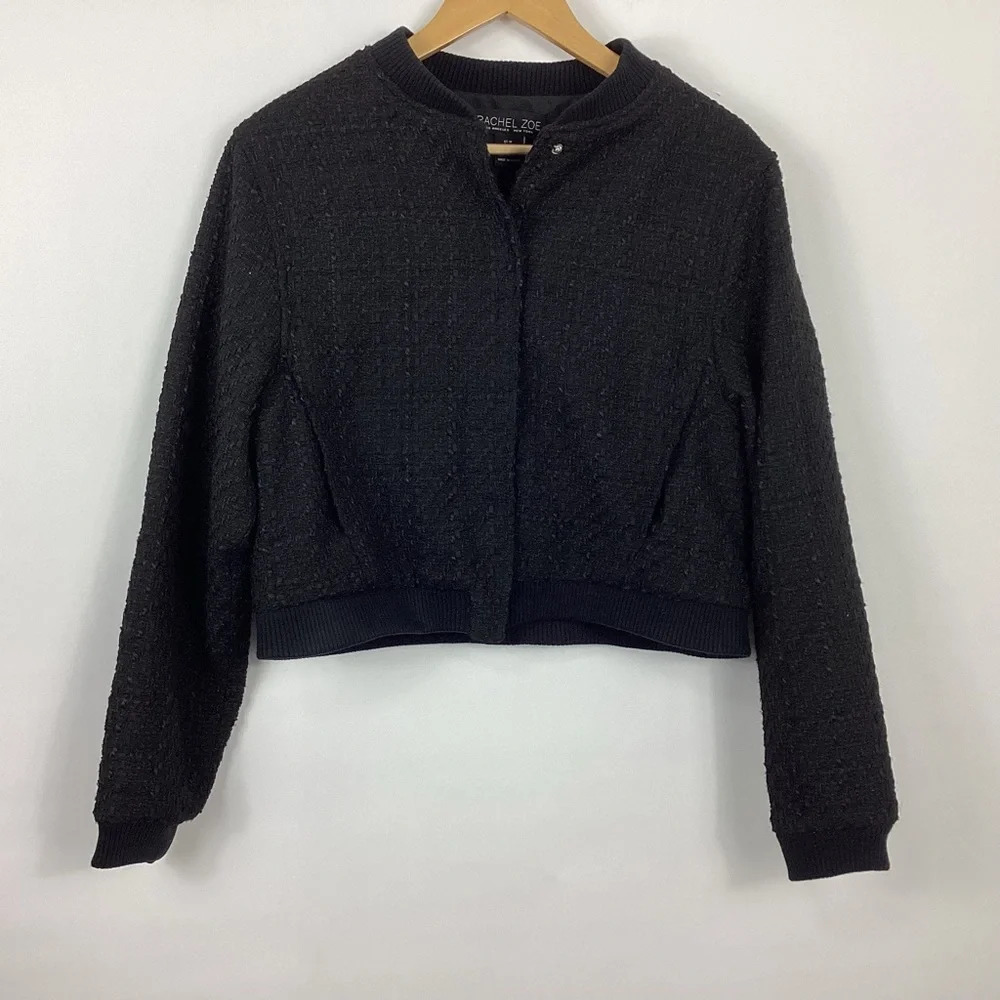 Rachel Zoe Tweed Coat Size Medium
